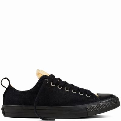 Converse Chuck Taylor All Star Utility Camo Low Tops Mens - Black/Black Shoes (527NFKUC)